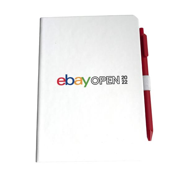 eBay Open 2022 Swag Set Baseball Hat Pen Notebook Ball Cap - Picture 8 of 16
